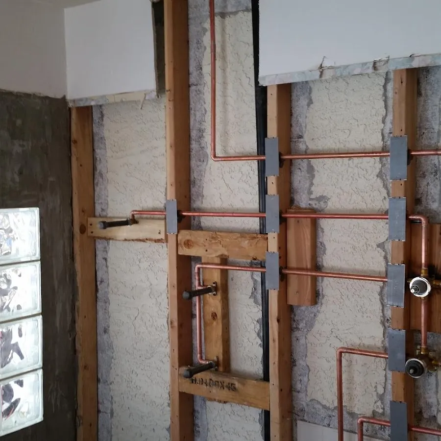 Copper pipe installation for Repiping in Canton